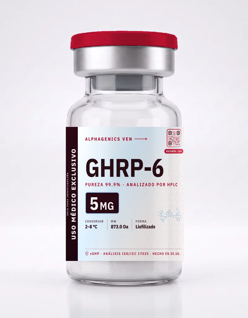GHRP-6 — vial Alphagenics