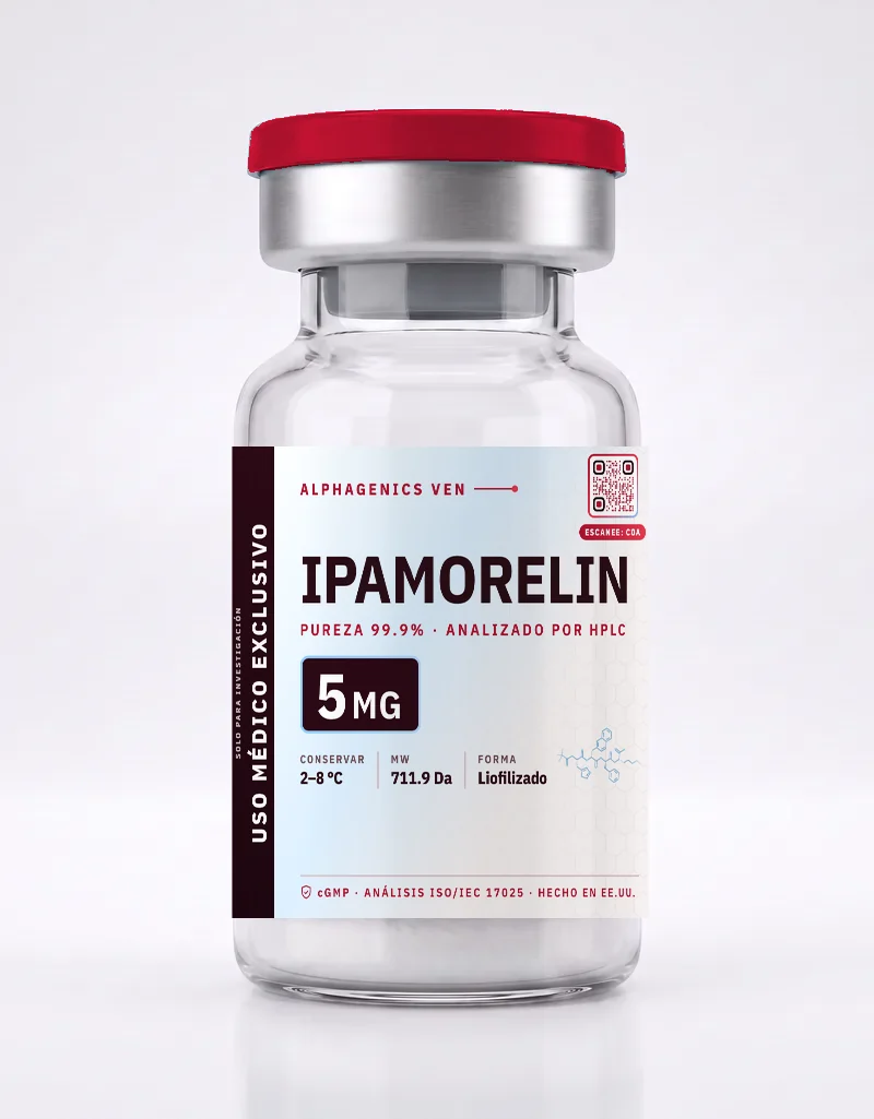 Ipamorelina — vial Alphagenics