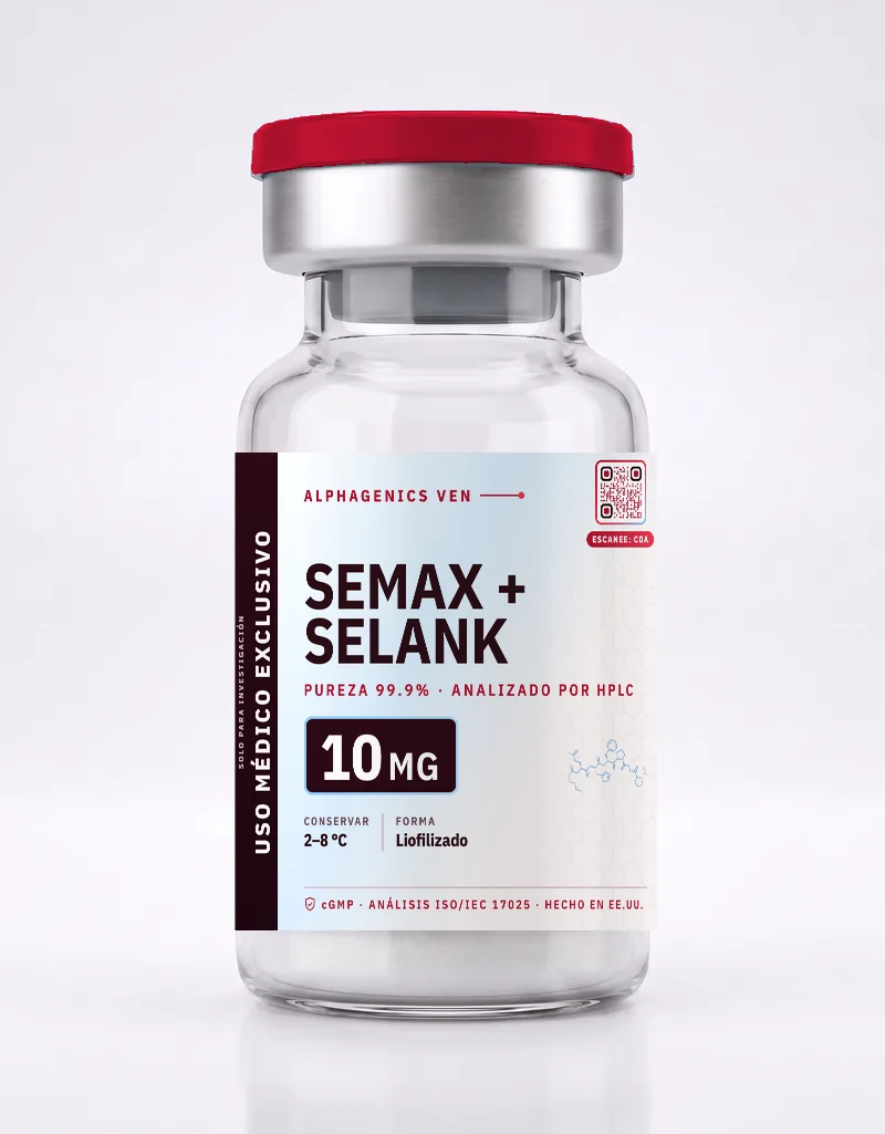 Mezcla Semax / Selank — vial Alphagenics